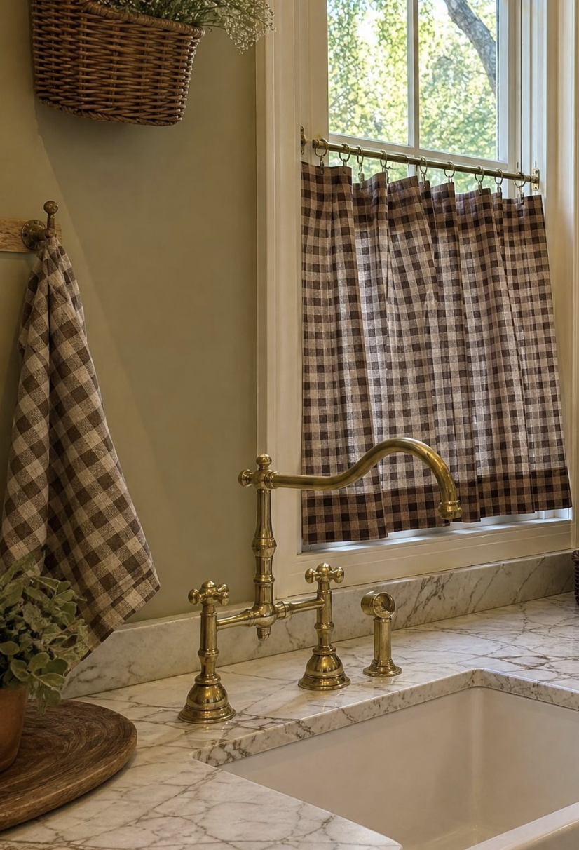 Gingham in the Home