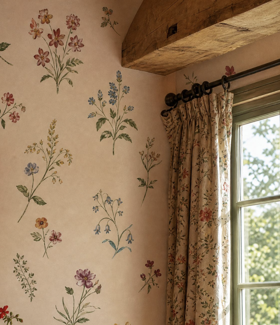 Floral Print in the Home