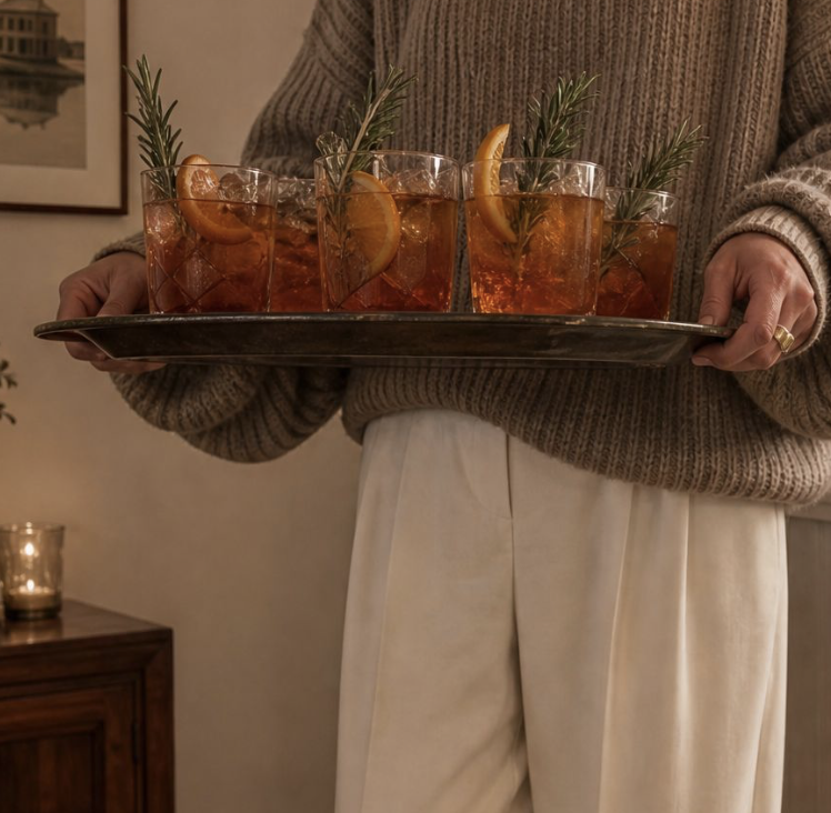 The Smoke and Honey — A Mezcal Old Fashioned for October