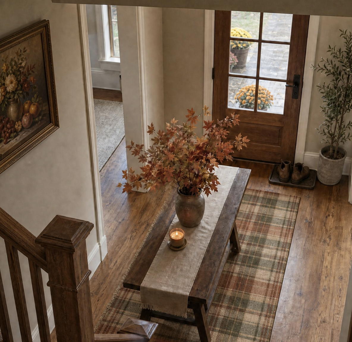 How to Decorate for Fall Without a Single Pumpkin