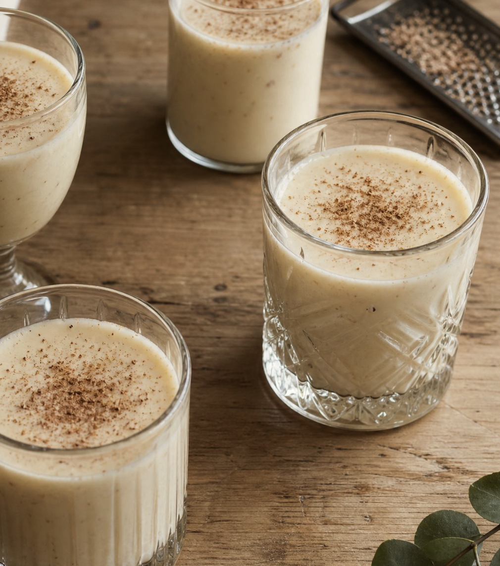 A Traditional Eggnog Made Diary Free