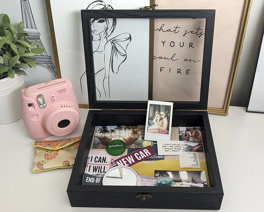 vision board box for teens