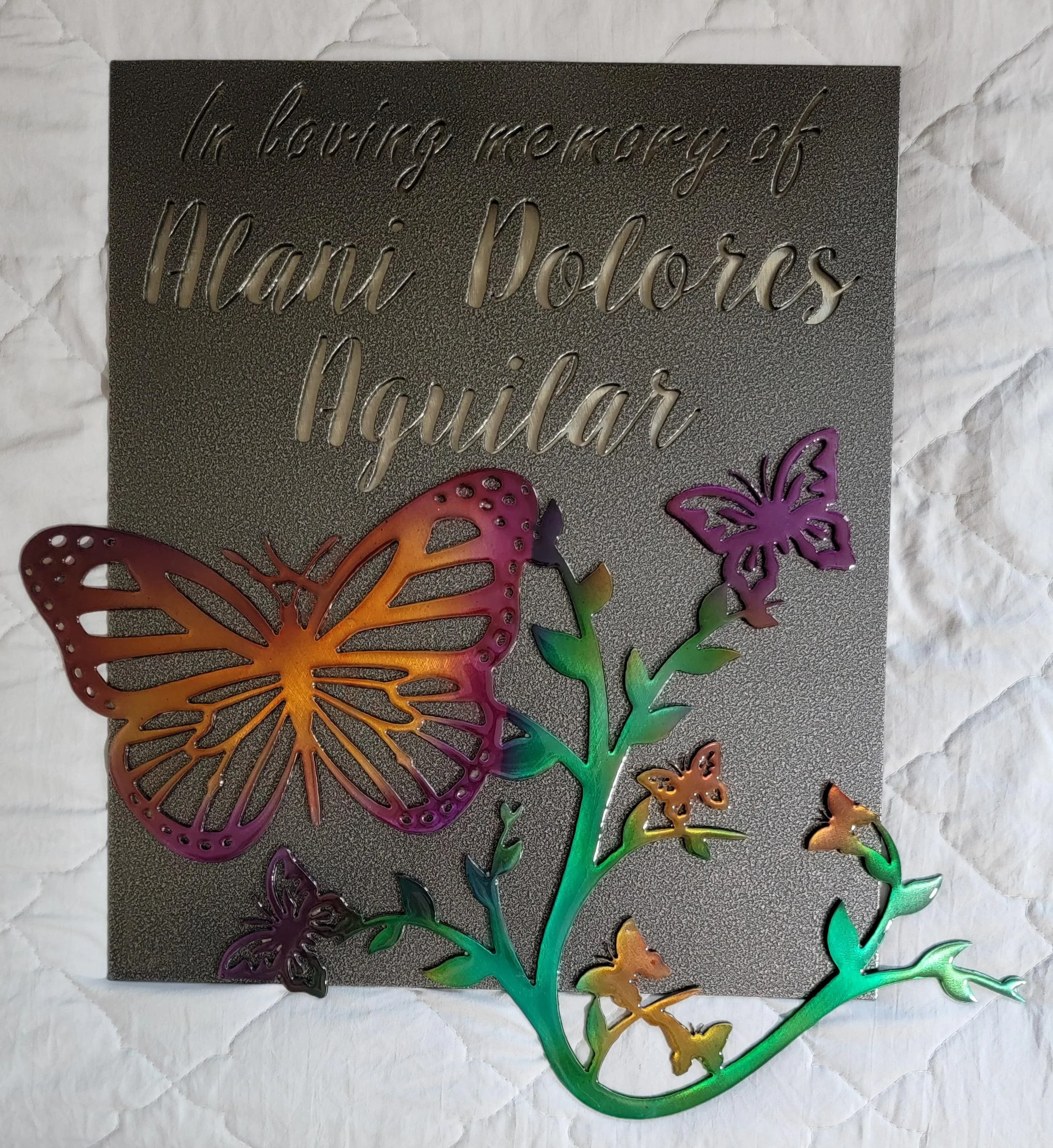 Memorial Sign