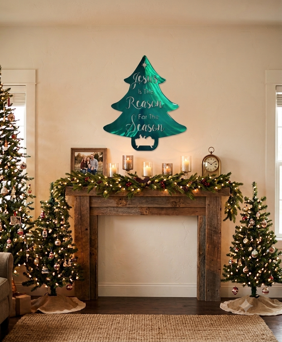 "Jesus Is the Reason" Christmas Tree