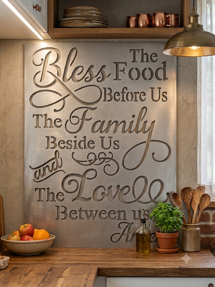 Personalized Kitchen Blessing