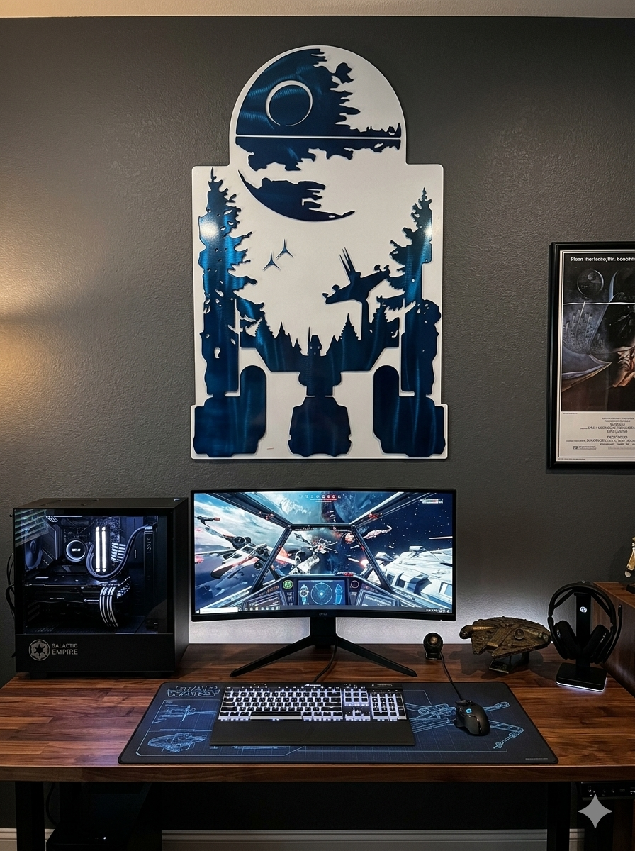 "Artoo-Endor" Silhouette