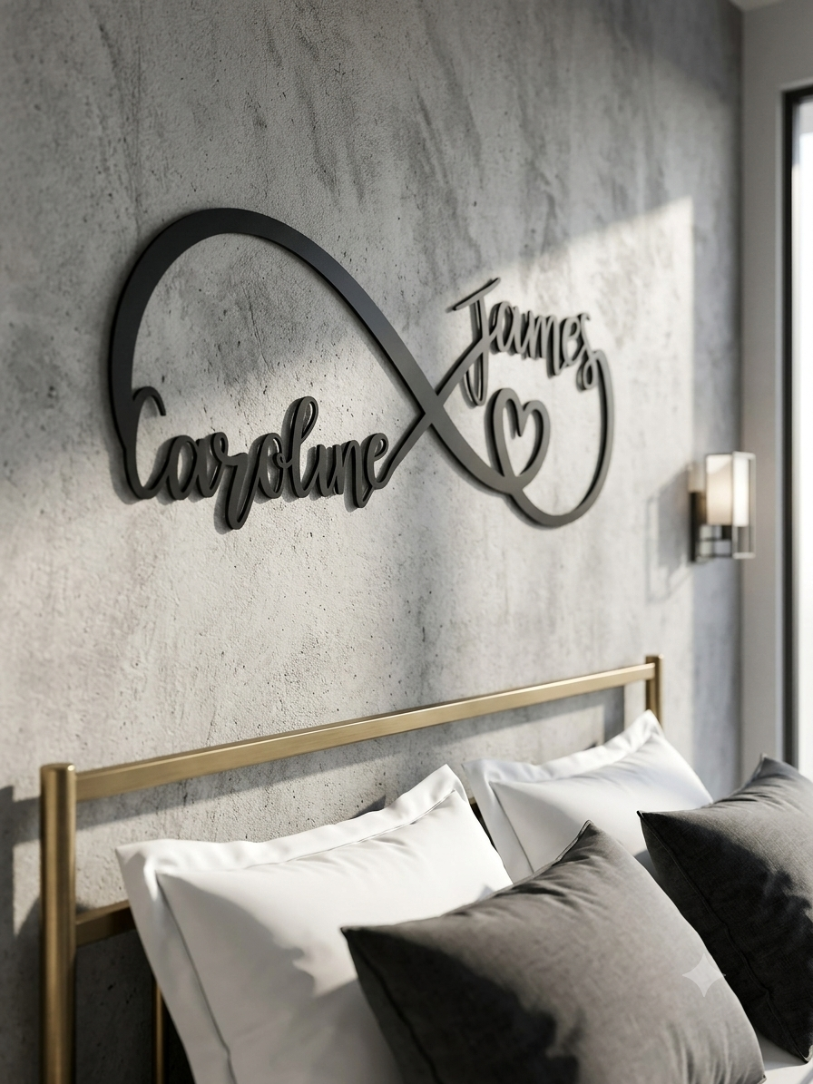 Infinity Name Sign