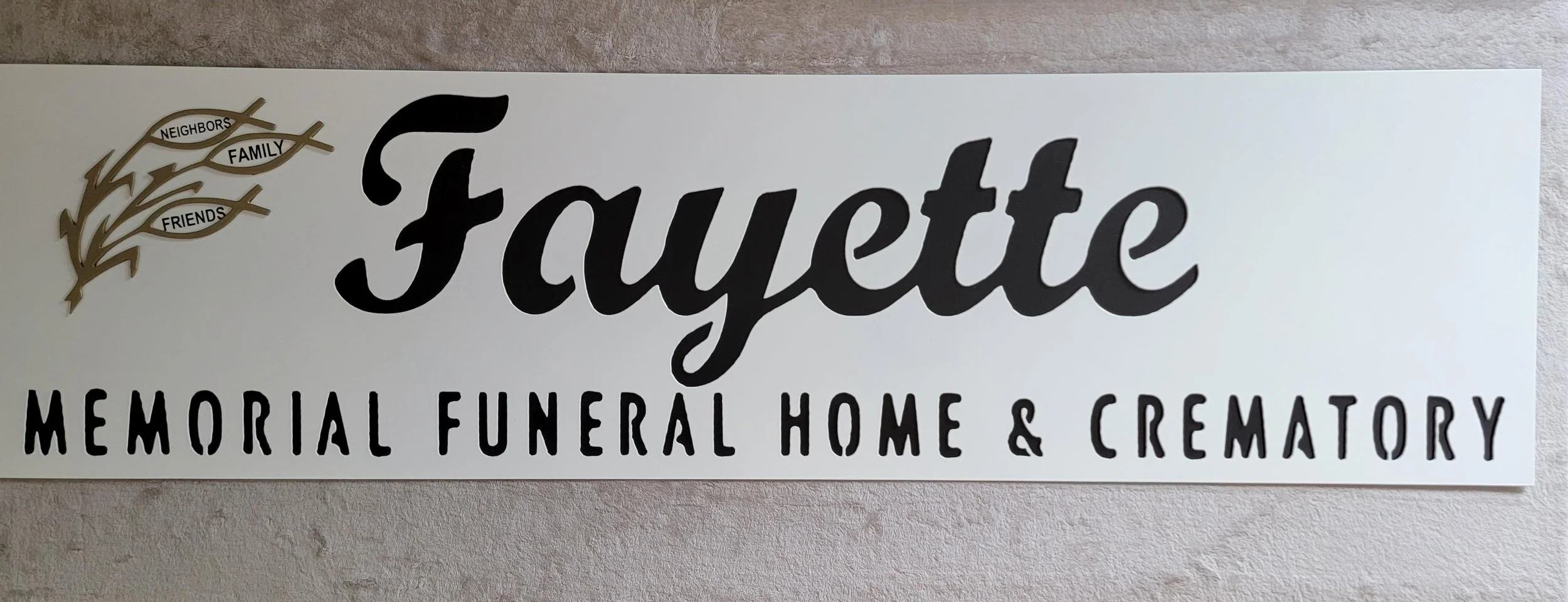 Business sign