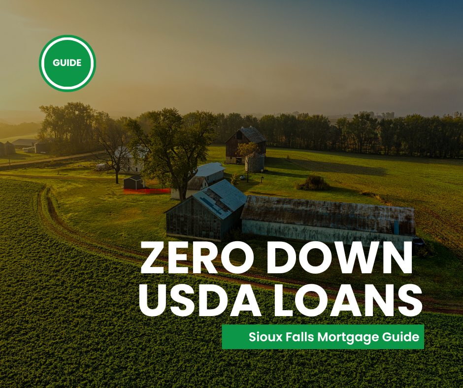 Zero Down USDA Home Loans in Sioux Falls, South Dakota