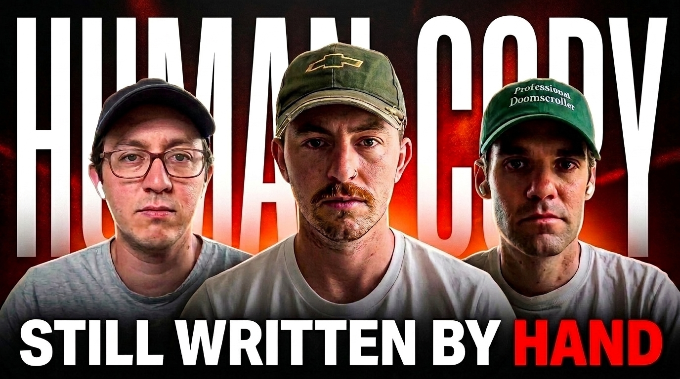 The Ads That Spend $1M Are Still Written By Hand | Harry Delmege