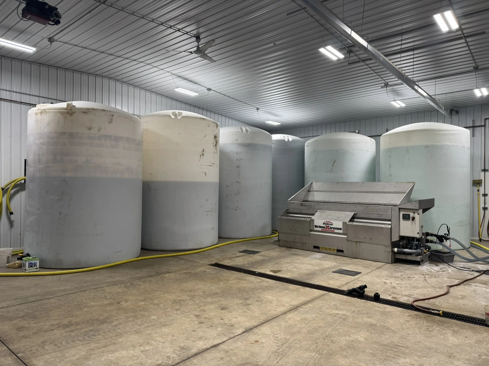 Liquid anti-icing for snow contractors
