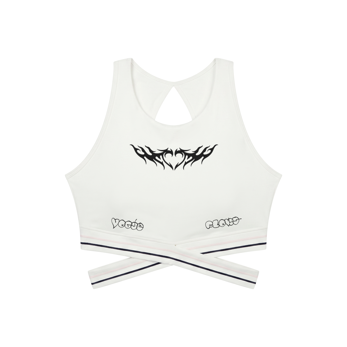 Vogue Flows Women’s Criss-Cross Band Sports Bra