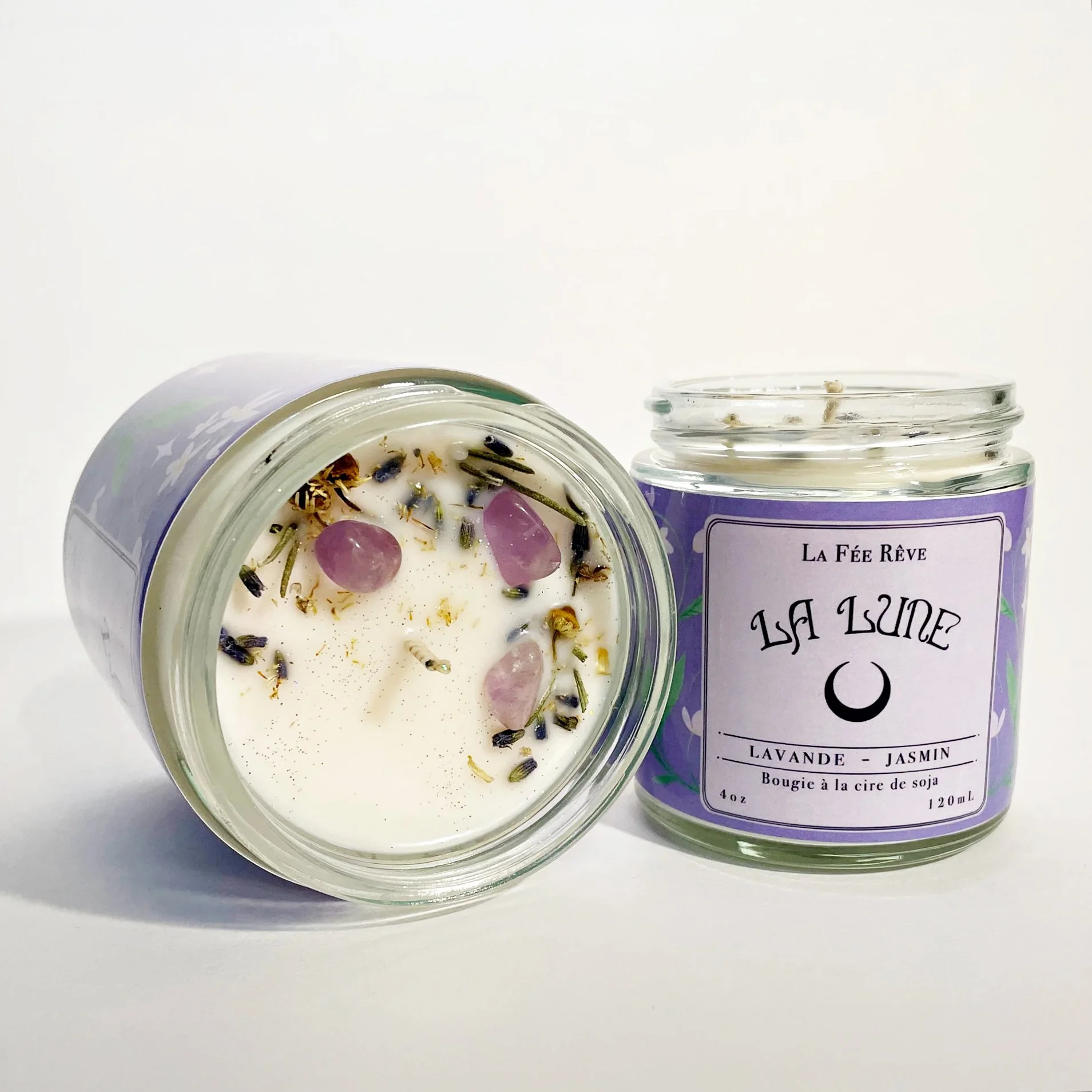 Candle La Lune by La fée rêve