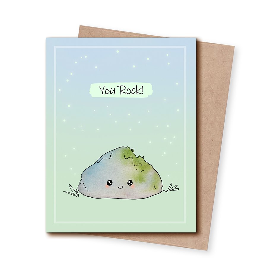 You Rock!  Greeting Card