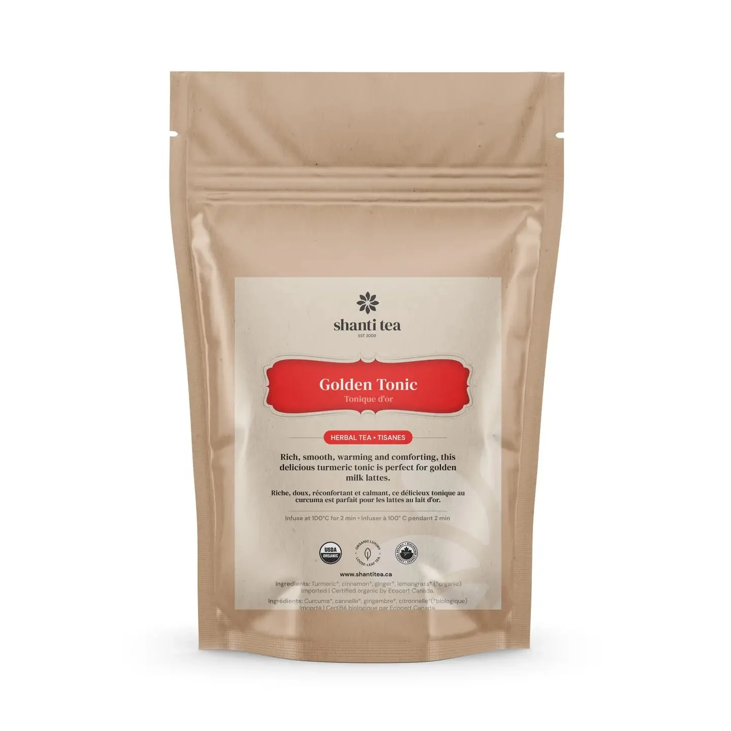 Golden Tonic, Loose Leaf Pouch, 25g