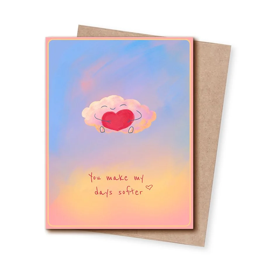 For the cloudy days - Greeting Card