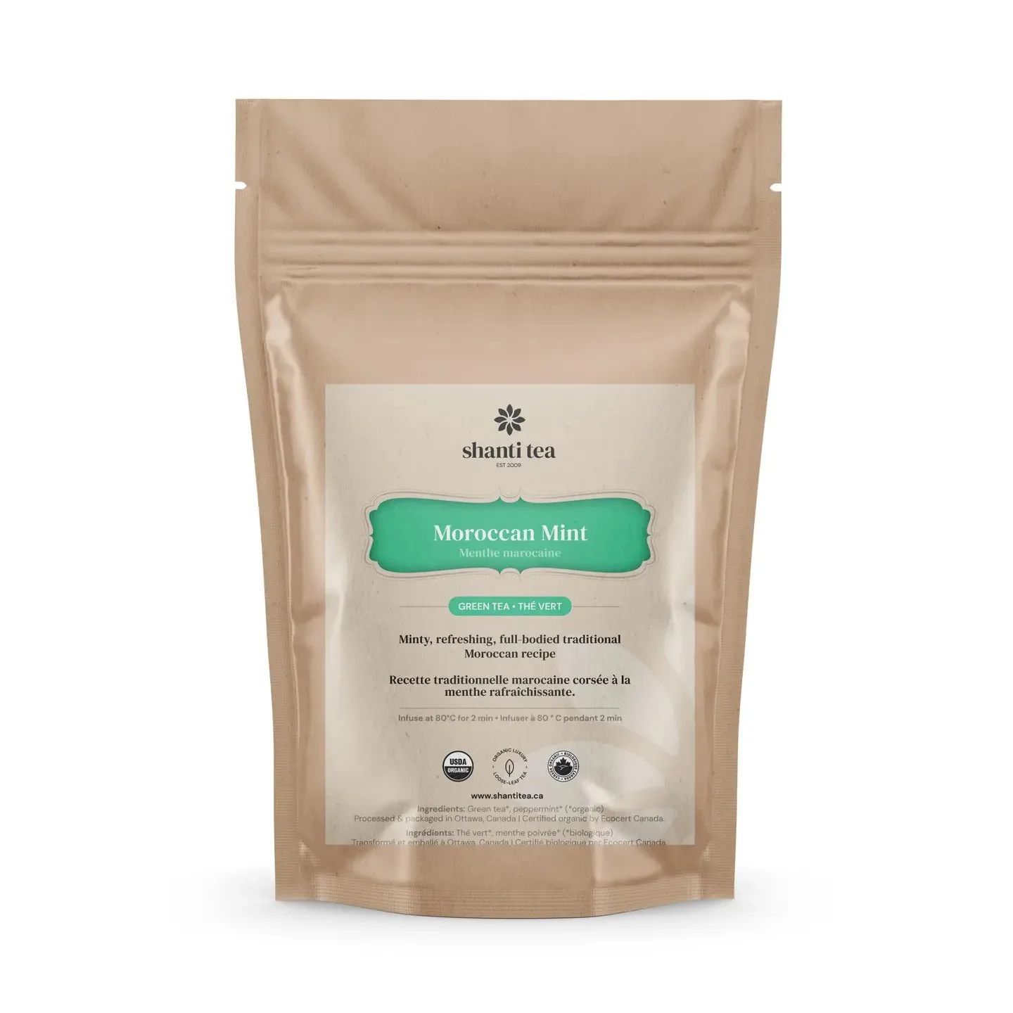 Moroccan Mint, Loose Leaf Pouch, 25g