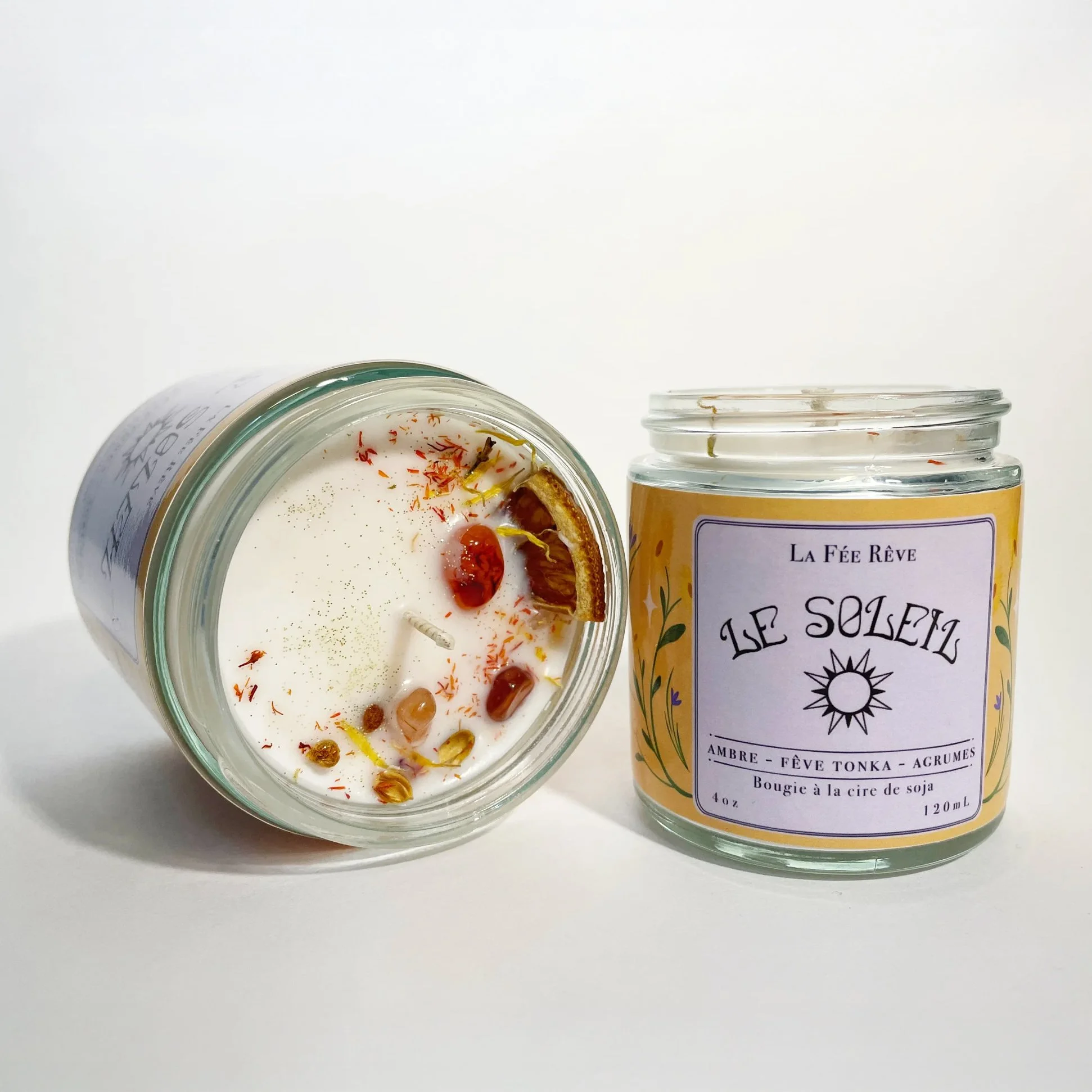 Candle Le Soleil by La fée rêve