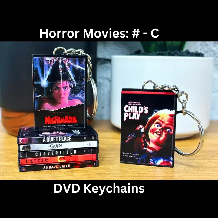 Movie Box Keychain