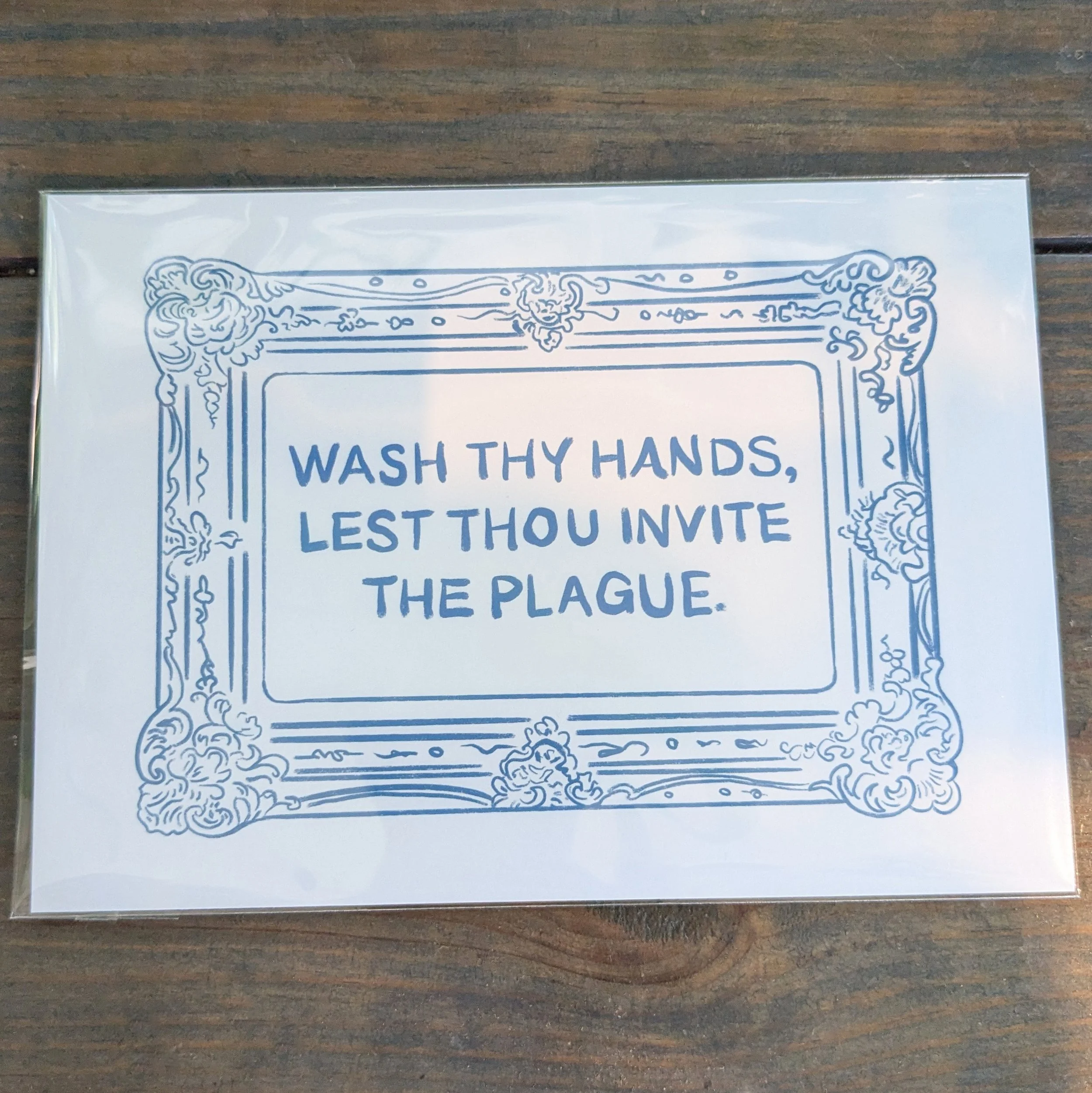 Plague Print