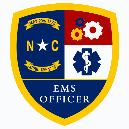 EMS Officer program shield.