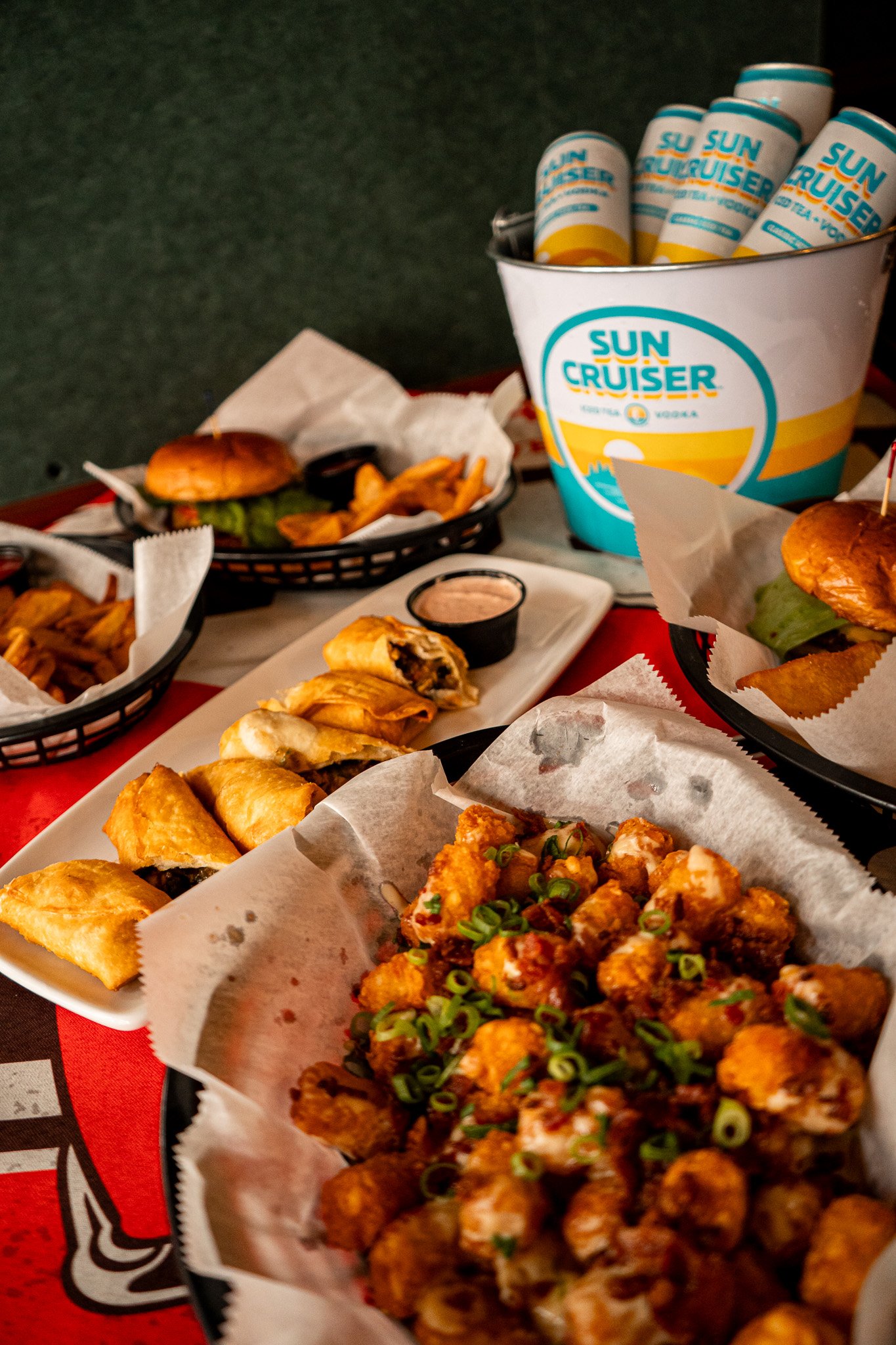 Flannery's Browns Game Day Menu