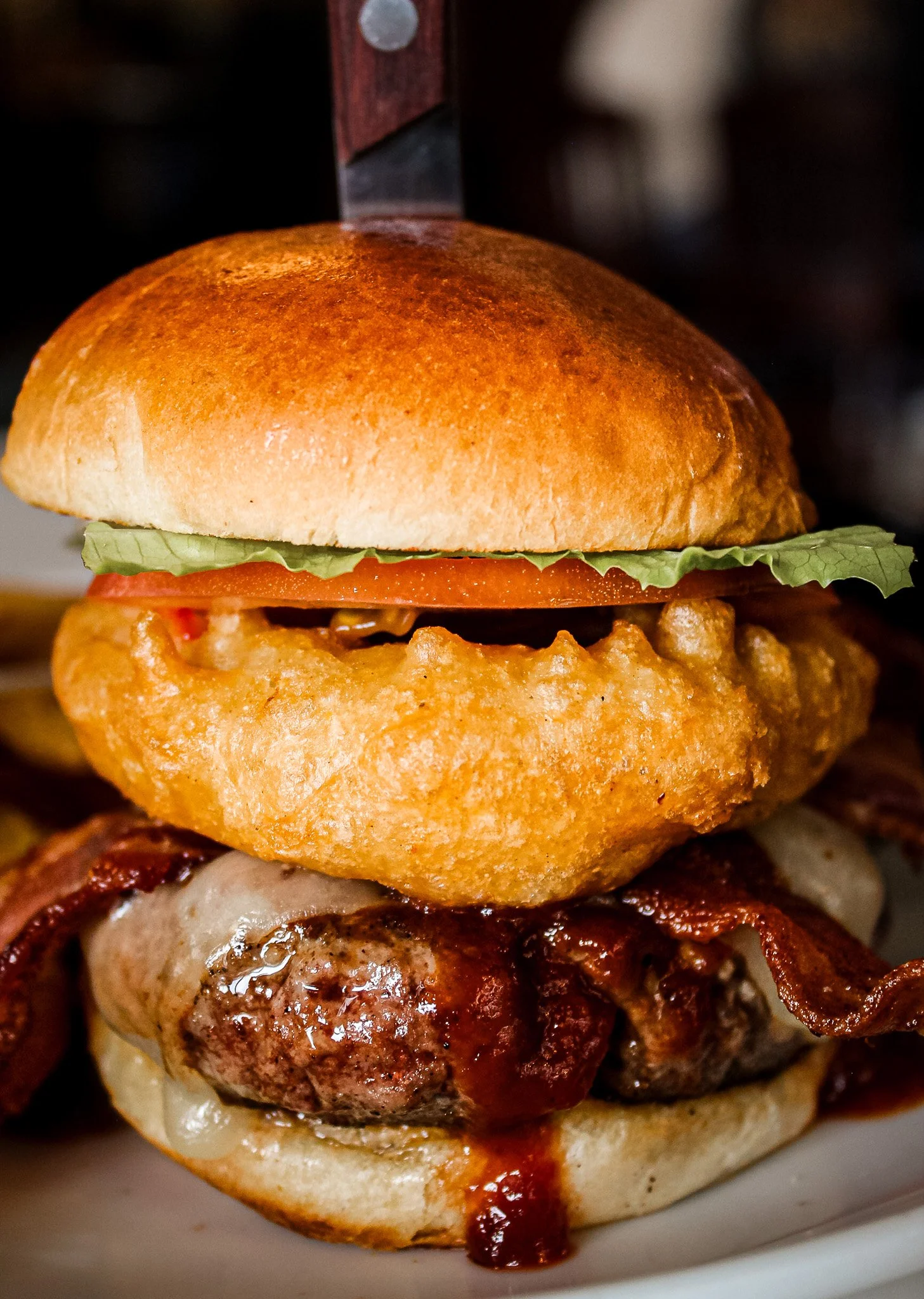 Flannery's Pub Burger, Cleveland Irish pub food