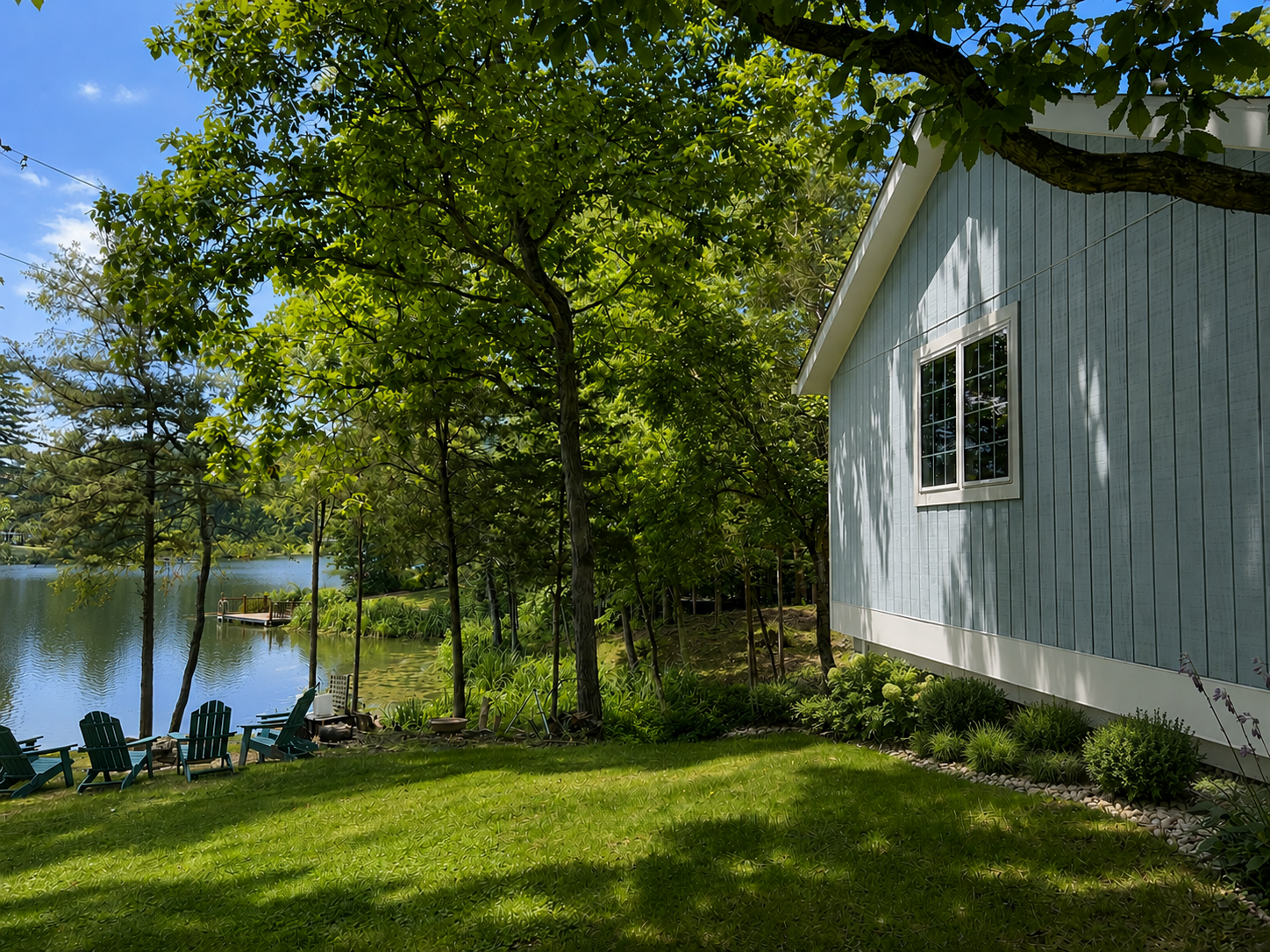 Lake House Guest Cottage Addition