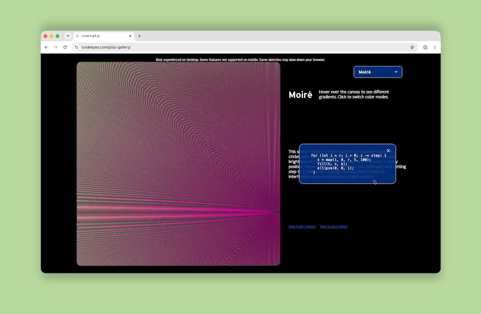 p5.js Sketches