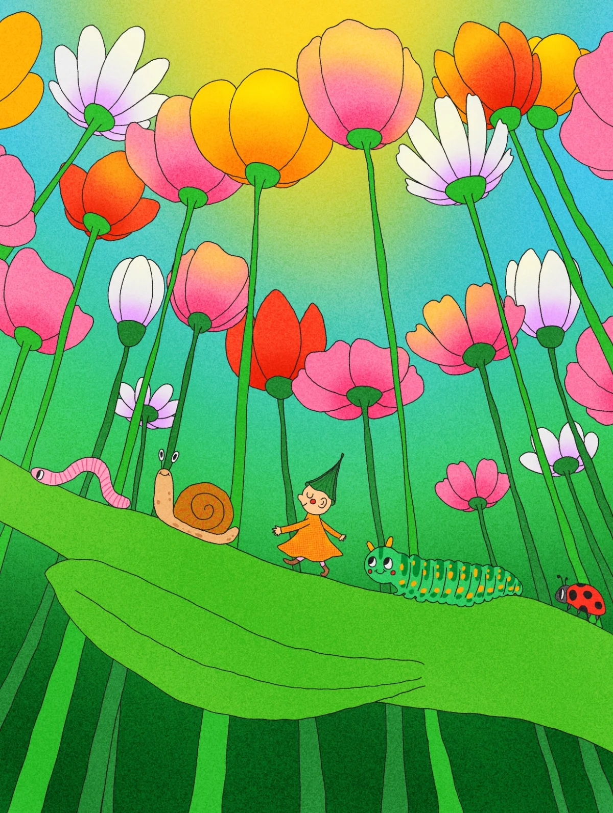 Among The Flowers