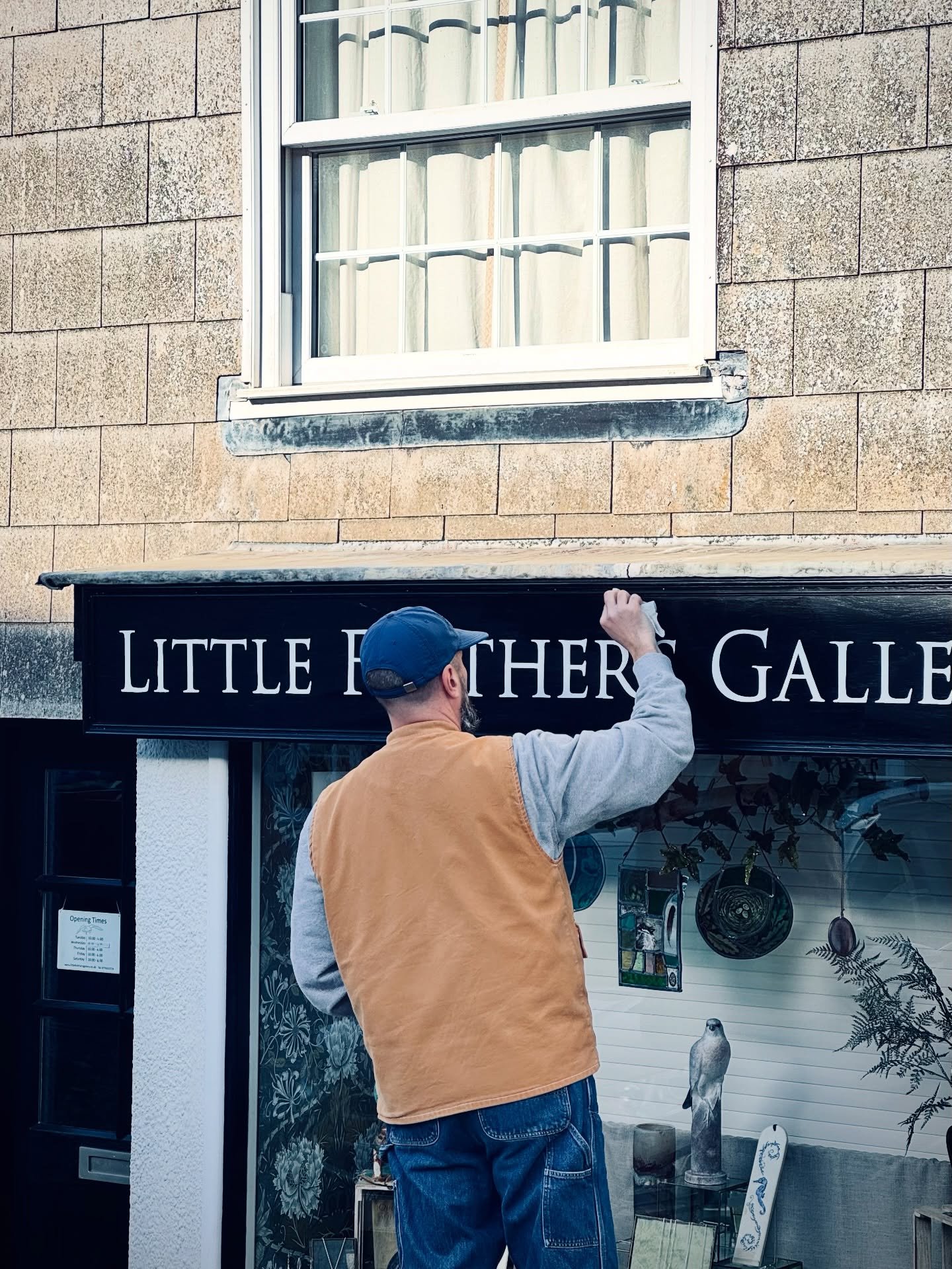 No AI was used in the making of this sign.

There&rsquo;s something truly special about working with fellow creatives who appreciate the time, craft, and investment of traditional sign writing. It&rsquo;s easy to settle for plastic fascia boards, che