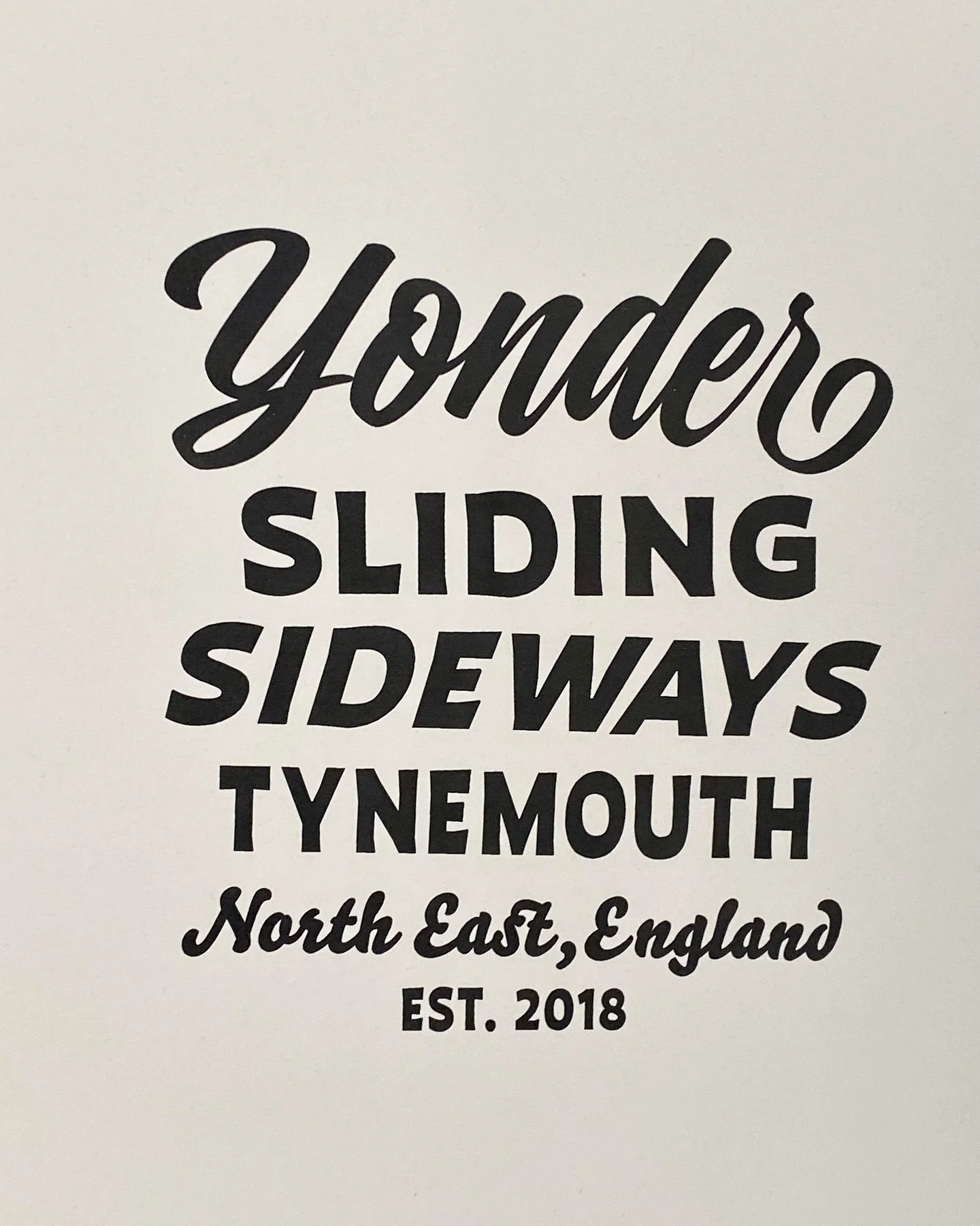 Print isn't dead.

You can't beat a nice independent zine, especially when it's created by the radical trio behind @surfyonder (Sally @sallymcgeesurf, Tom &amp; Billy). 

And when you find the lettering commission you sign painted for their &lsquo;Sh