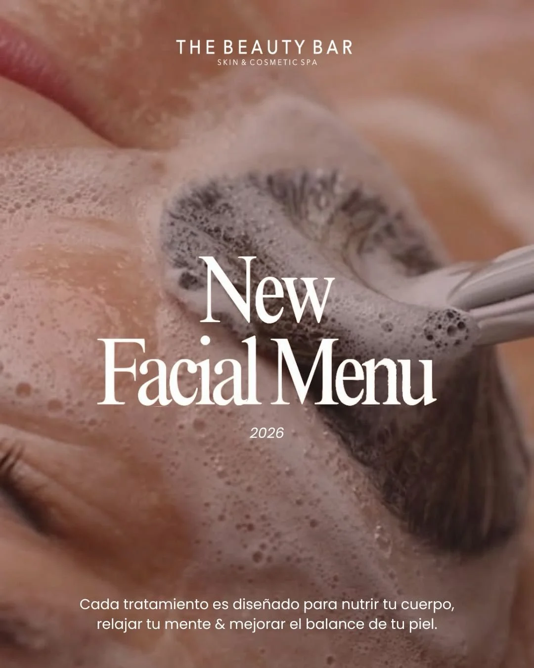 ✨ &iexcl;Nuevo men&uacute; de faciales disponible! ✨

Tu piel merece un cuidado personalizado. Ya puedes conocer nuestros tratamientos faciales, dise&ntilde;ados para hidratar, revitalizar, iluminar y ayudarte a lucir una piel m&aacute;s saludable.

