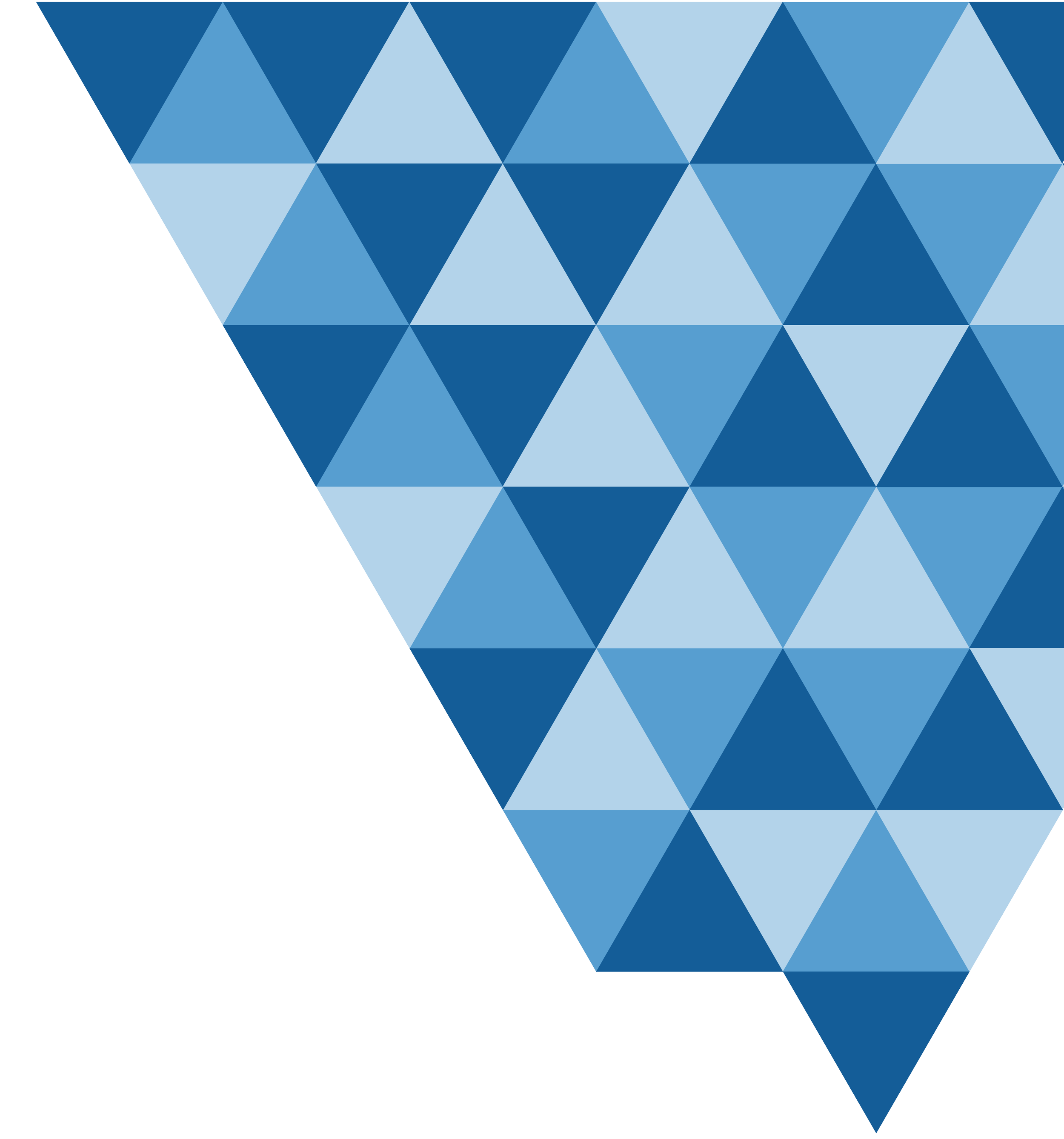 A digital illustration of a large, faceted diamond in shades of blue on a black background.