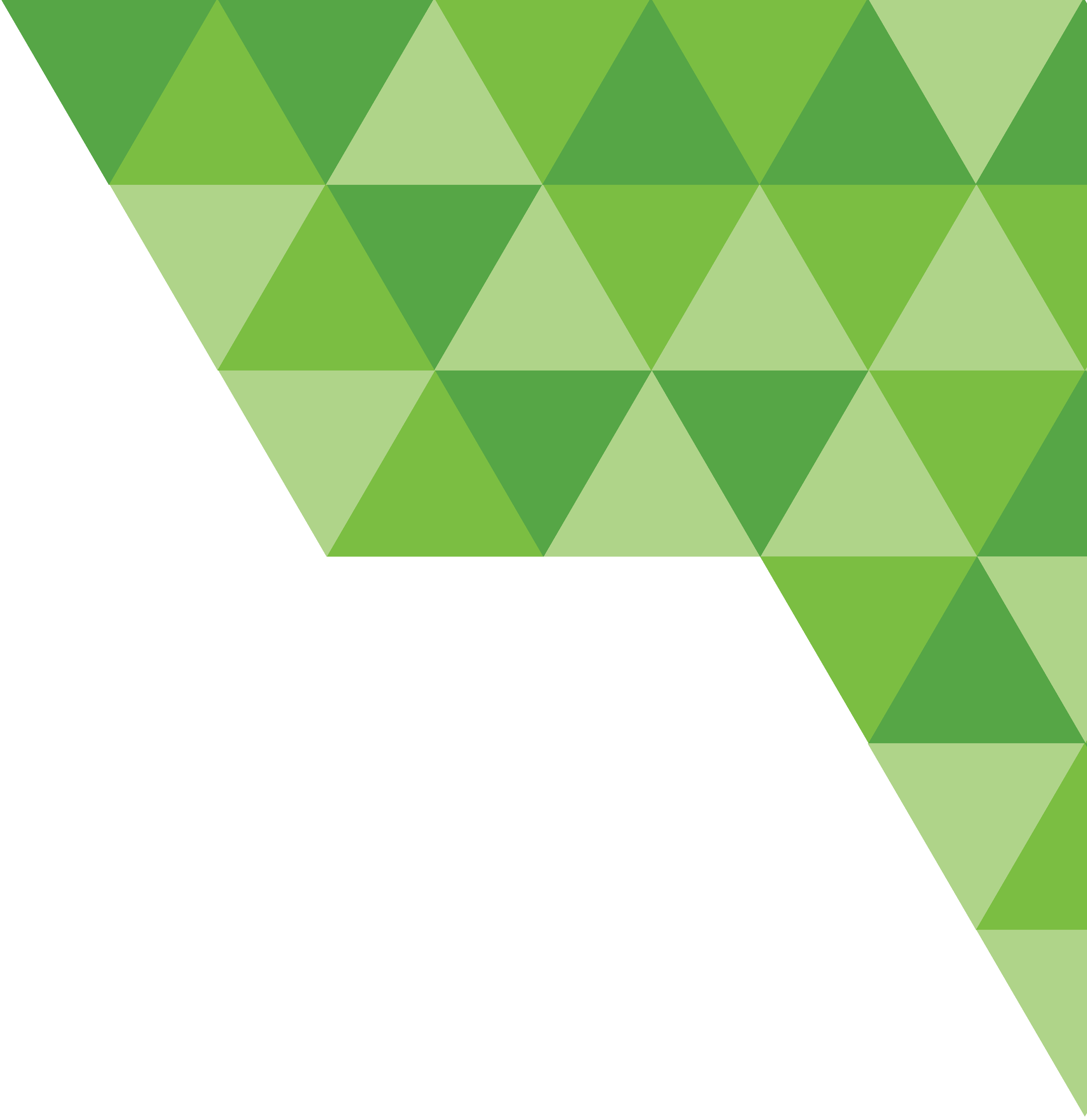 Green and yellow geometric triangles pattern with a black and green diagonal overlay.