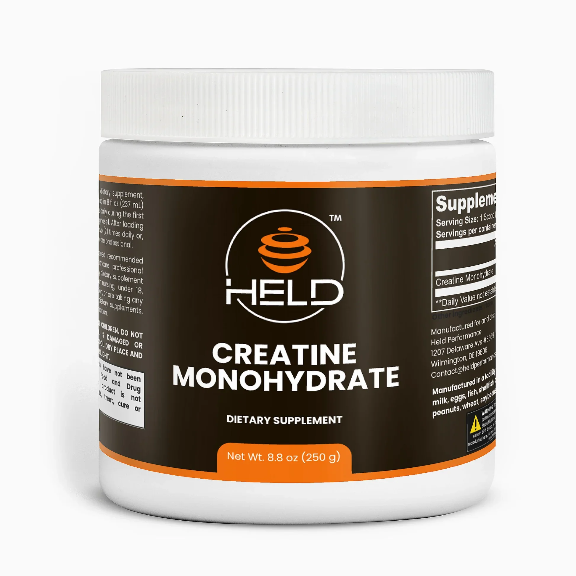 HELD CREATINE MONOHYDRATE