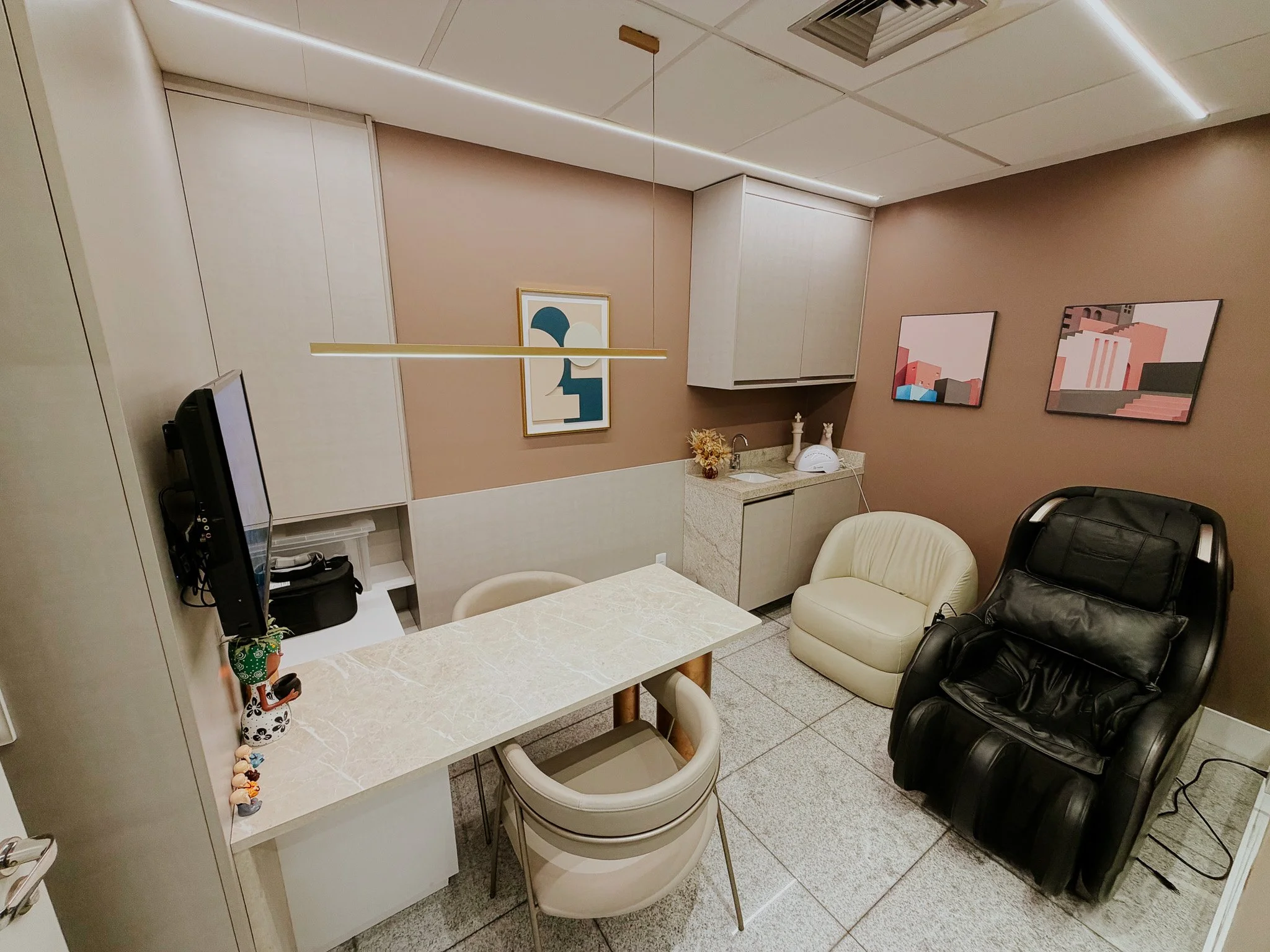 Sala HeadUp (fotobiomodulação transcraniana) 