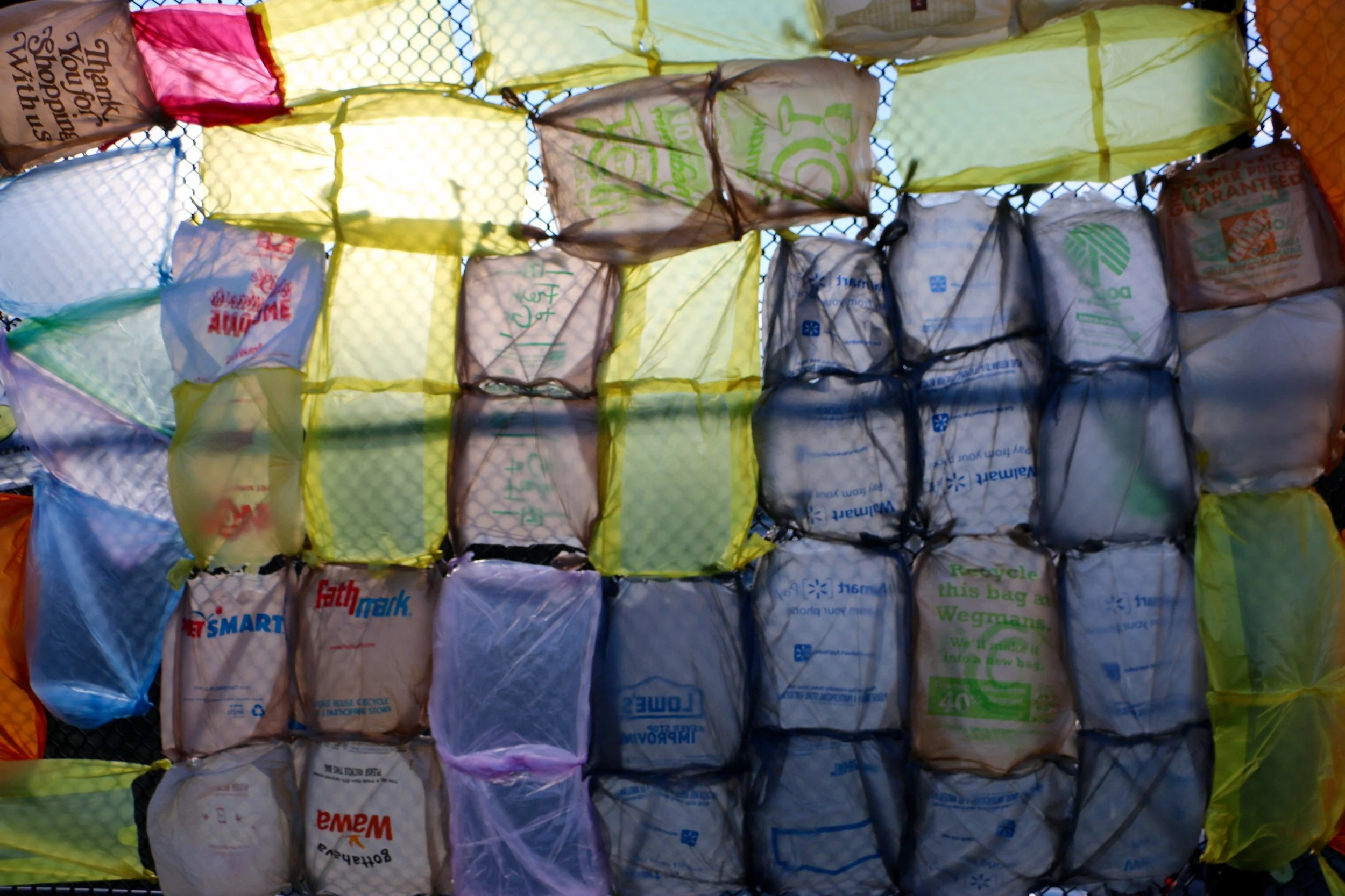 Contemporary artist Sarah Heyward's public art project near Philadelphia. 