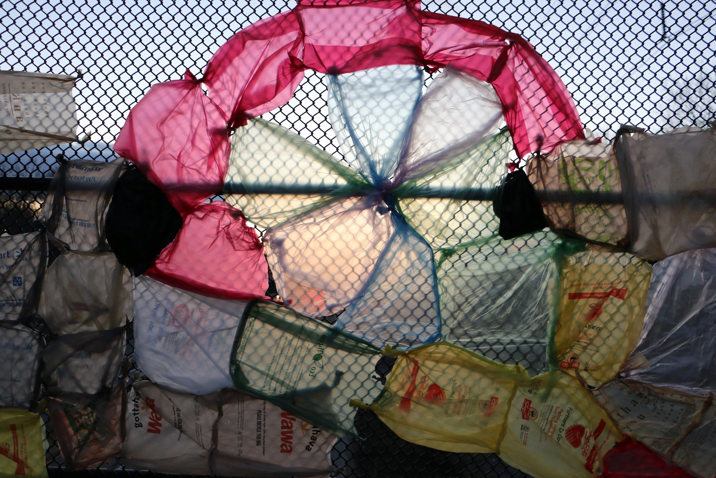 Contemporary artist Sarah Heyward's public art project near Philadelphia. 