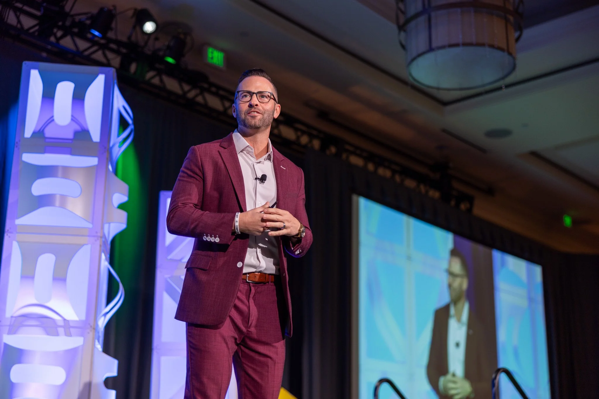 Beat Yesterday keynote speaking topic from Jake Thompson for high performers stuck in comparison or burnout.