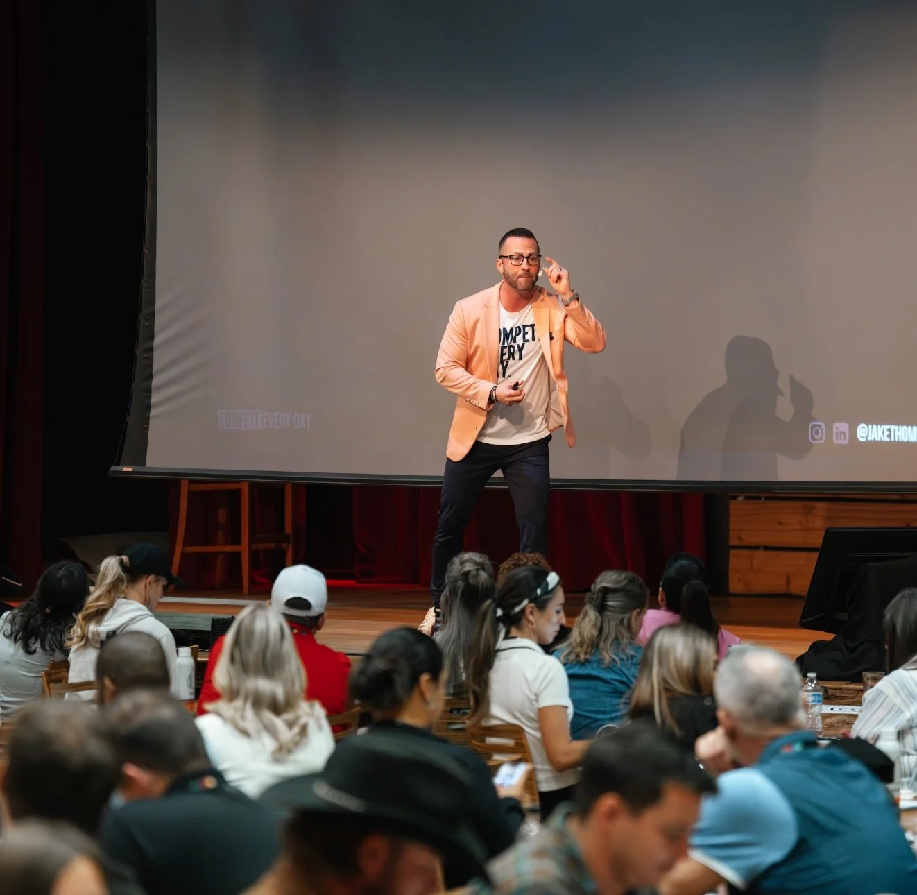 Sales keynote speaker Jake Thompson