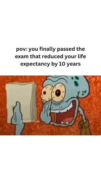 One Exam Down, Many More To Go 
