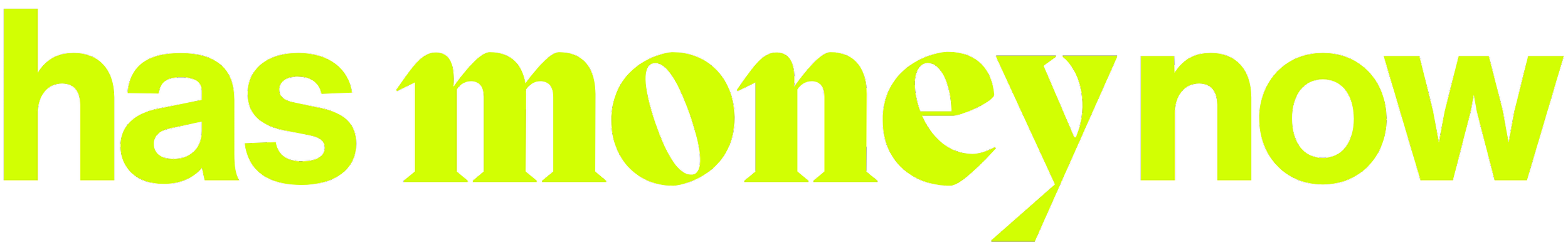 Text saying 'how money' with the words inverted vertically.