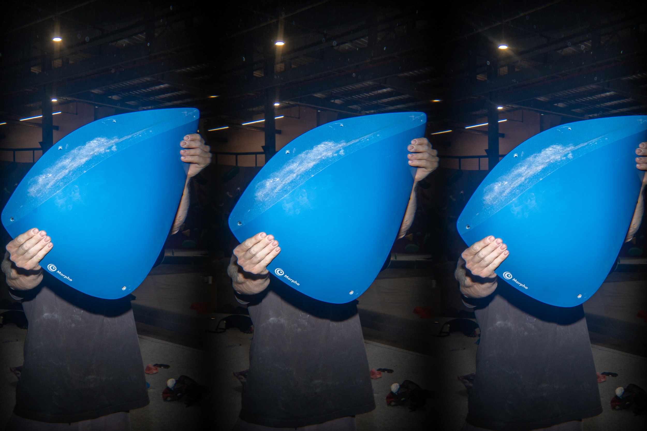 Rock Climbing Holds using 3D camera lens