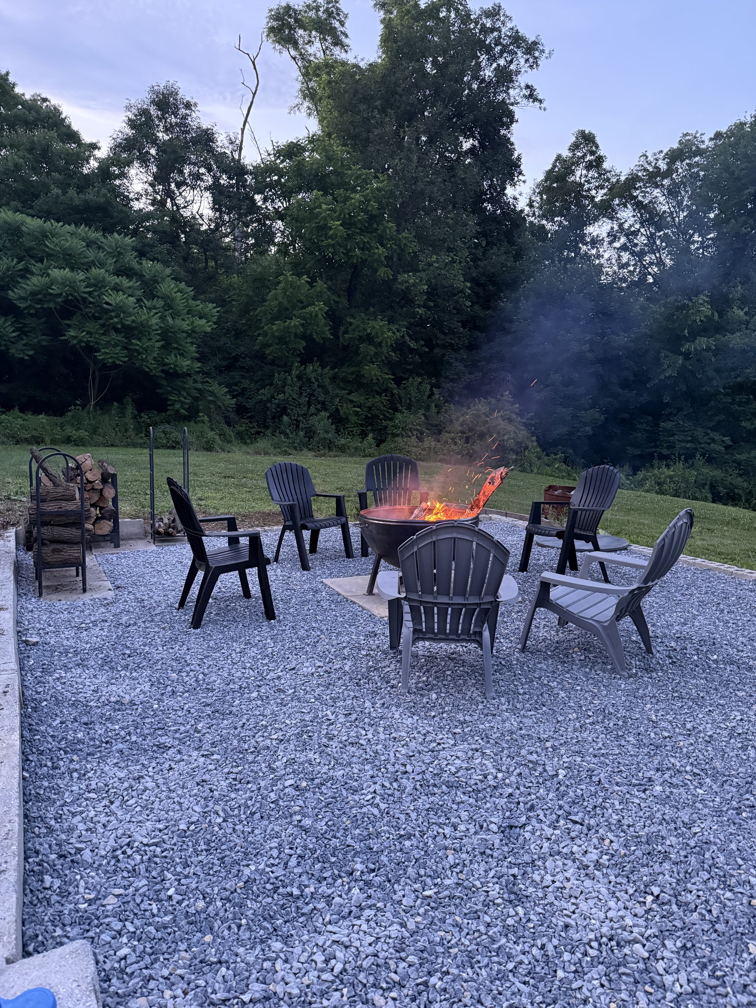 fire pit is available to guest, wood is not guaranteed, but we will try to keep it stocked