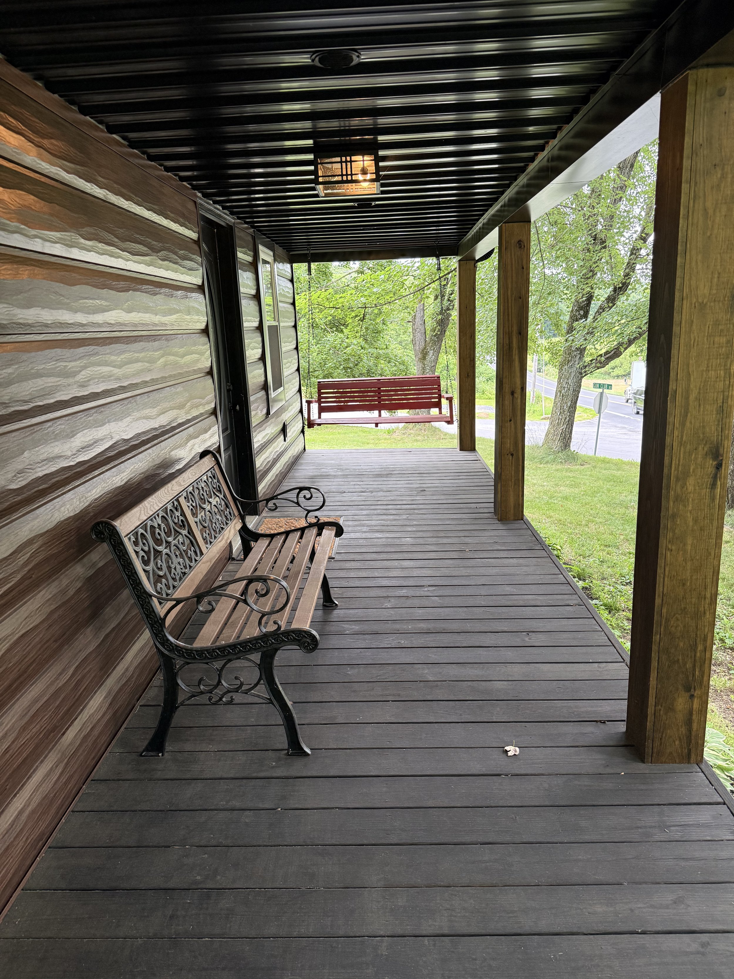 relax on the front porch with your morning cup of coffee