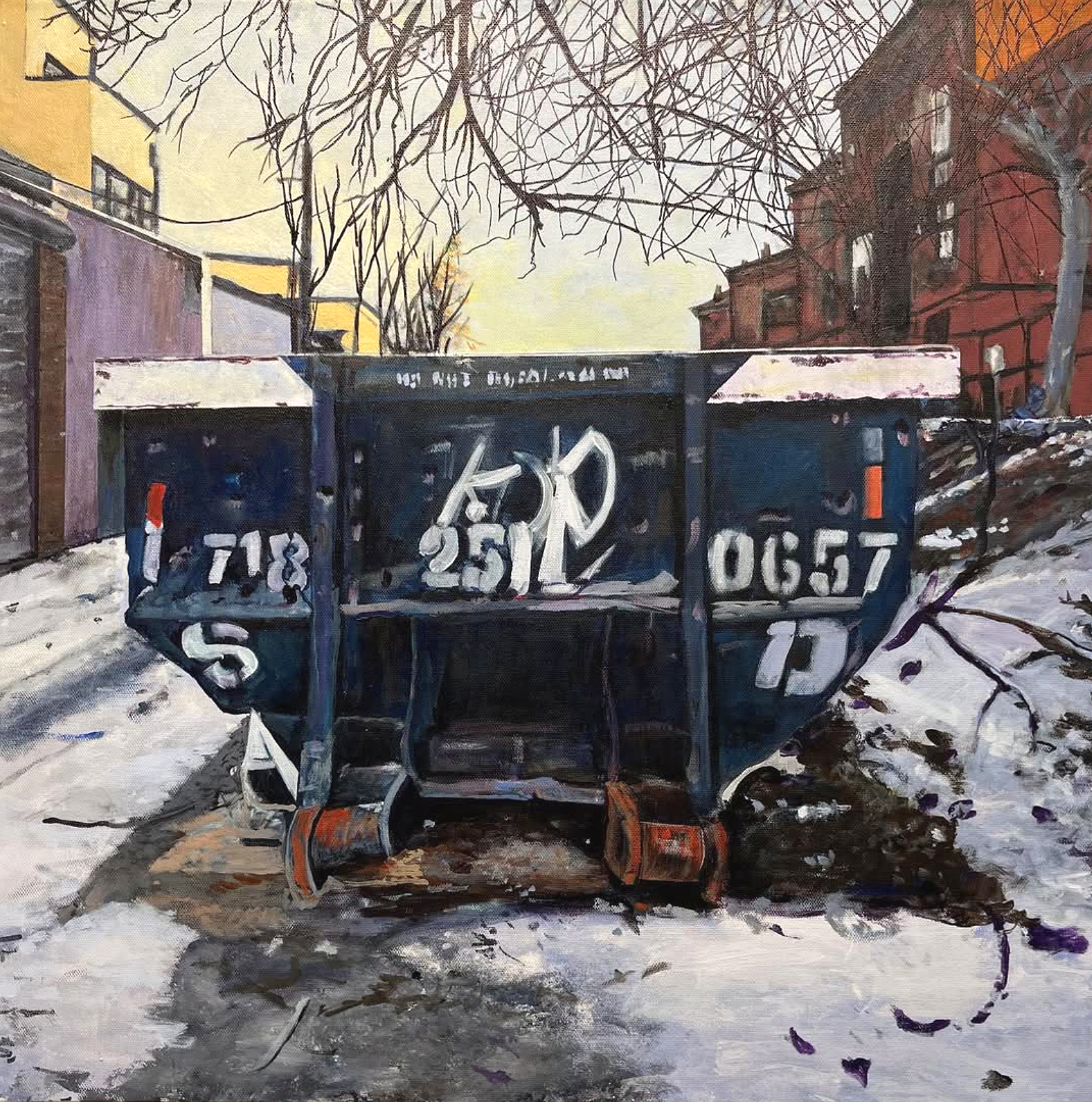 Redhook, 2024
Acrylic on Canvas
24" x 24"
60.96cm x 60.96cm