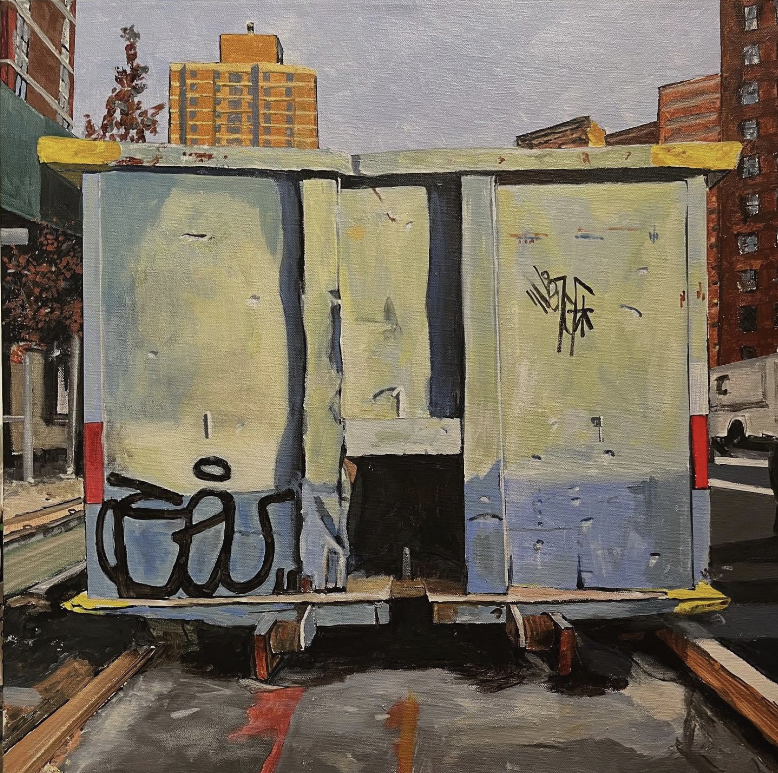Lower East Side, 2022
Acrylic on Canvas
24" x 24"
60.96cm x 60.96cm