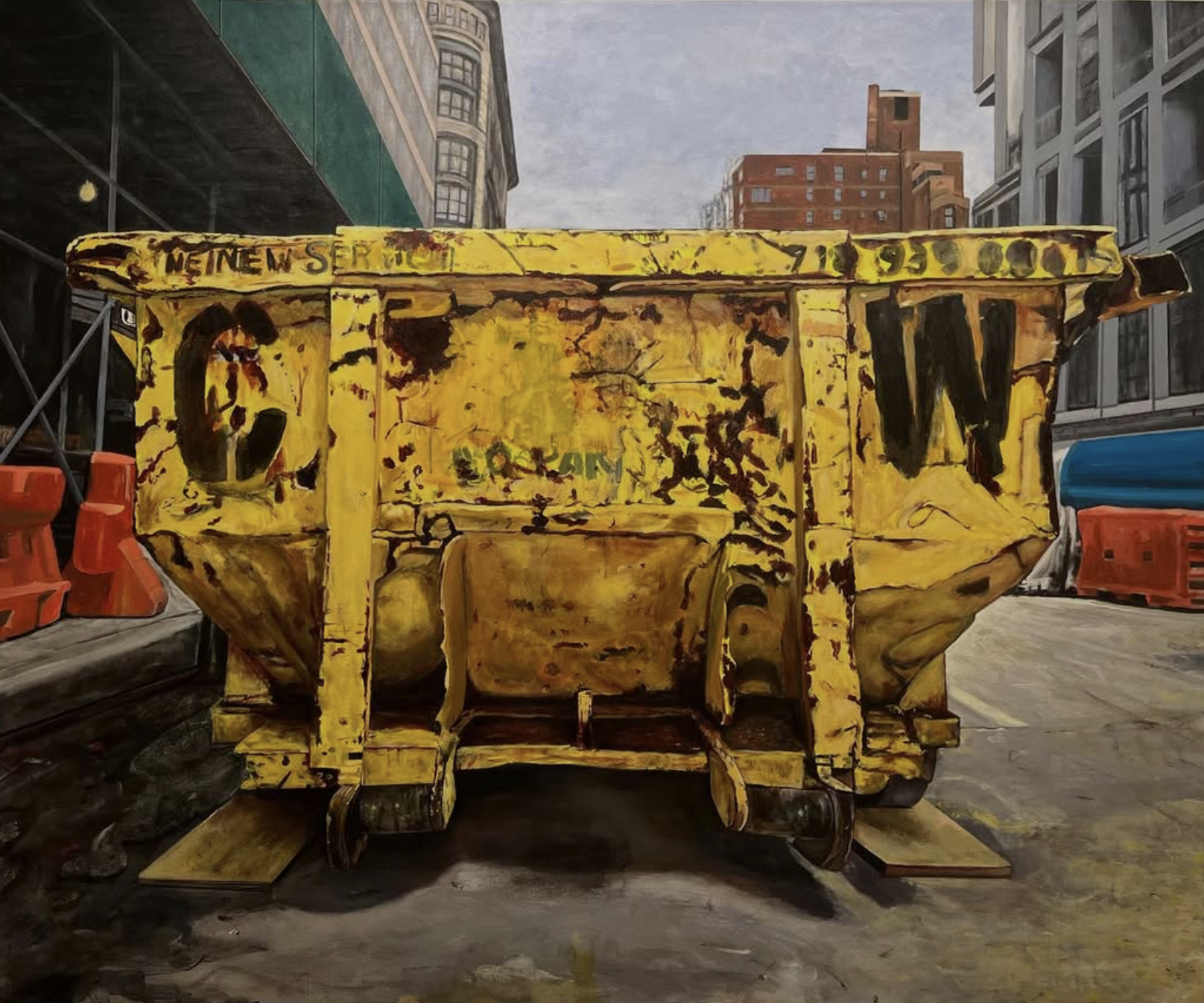 14th & 6th, 2024
Acrylic on Canvas
60" x 72"
152.4cm x 182.88cm