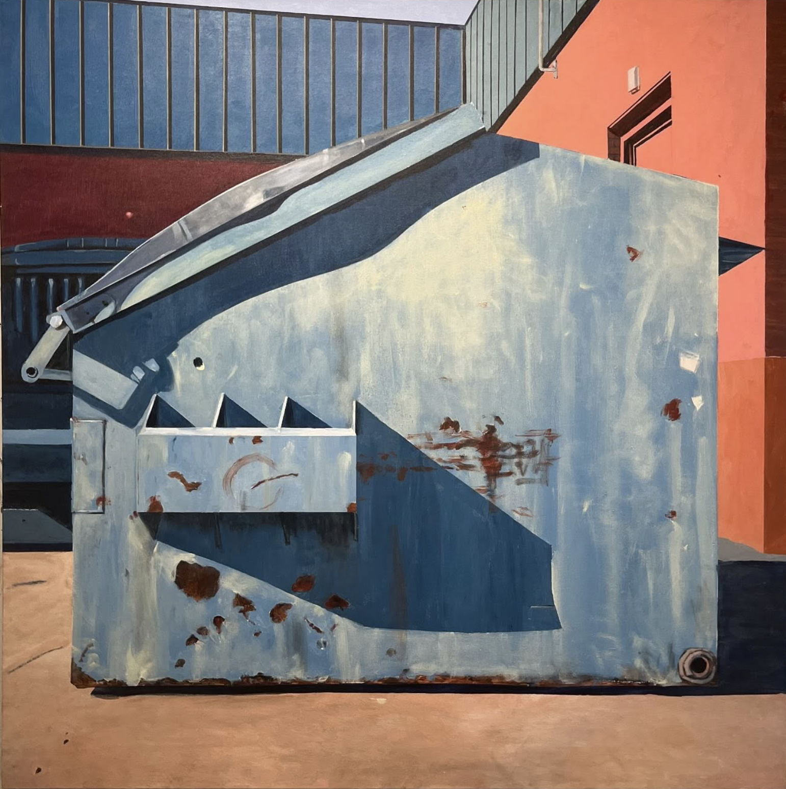 Best Buy-Upstate NY, 2024
Acrylic on Canvas
48" x 48"
121.92cm x 121.92cm